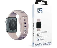 3MK silikoninis laikrodžio dirželis „latte skirts“ Apple Watch 38/40/41 mm