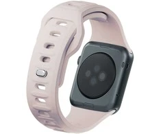 3MK silikoninis laikrodžio dirželis, šilkmedžio spalvos, skirtas „Apple Watch“ 42/44/45/49 mm