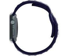 3mk silikoninė apyrankė Apple Watch 42 / 44 / 45 / 49 mm - mėlynos spalvos