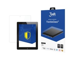 3MK FlexibleGlass 9,7 ", Skaidrus, Ekrano apsauga, iPad 3, Apple, Hibridinis stiklas