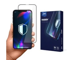 LCD apsauginis stikliukas 3mk Hardy Apple iPhone 13/13 Pro/14 juodas
