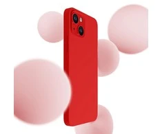 Dėklas 3mk Hardy Silicone MagCase su Apple iPhone 14 raudonu