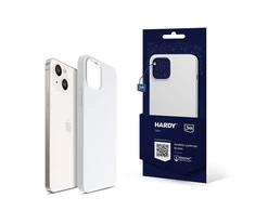 Dėklas 3Mk Protection 3 mk Hardy silikoninis „MagCase“, skirtas „iPhone 14 Plus“ – baltas