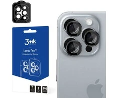 Apple iPhone 16/16 Plus - 3mk Lens Protection Pro Juodas (ME)