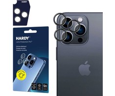 3mk Hardy Lens Protection Pro Kameros apsauga su titano rėmeliu Apple iPhone 16 Pro / 16 Pro Max