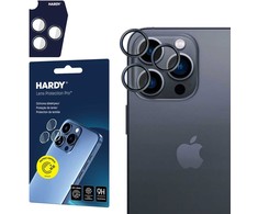3mk Hardy Lens Protection Pro Kameros apsauga with Juodas Frame Apple iPhone 16 Pro / 16 Pro Max