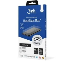 9H Privacy Glass 3mk HardGlass Max Privacy, skirtas Apple iPhone 16 Pro