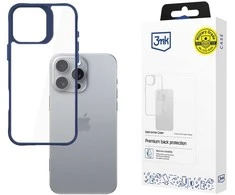 3MK SatinArmor+ Apple iPhone 16 Pro Max 6.9" dėklas telefonui mėlynos spalvos Military Grade