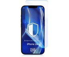 3MK FlexibleGlass Pro Hybrid stiklo apsauginis stikliukas Apple iPhone 16E telefonui