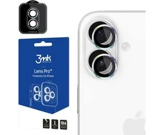 3mk Lens Protection Pro – kameros objektyvo stiklas, skirtas iPhone 17 (vaivorykštės spalvos)