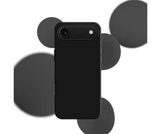 Case 3MK Silicone dėklas skirtas Apple Apple iPhone 17 Air juodos spalvos