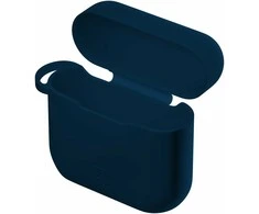 3mk silikoninis „AirPods“ dėklas, skirtas „Apple AirPods 2“ - Juodas
