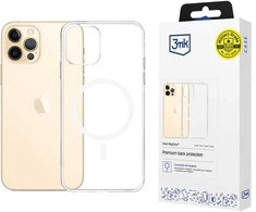 3mk skaidrus MagCase dėklas, skirtas Apple iPhone 12 Pro Max – skaidrus