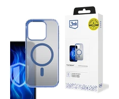 Dėklas Mėlyna Apple iPhone 13 Pro - 3mk Frosty MagCase Mėlyna