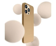 Dėklas Apple iPhone 14 Pro Max – 3mk Hardy Silicone MagCase Gold