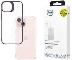 Dėklas 3mk Satin Armor Case+ Violetinė Pro Apple iPhone 15