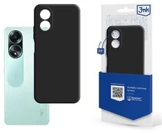 3mk Matt Oppo A58 4G - dėklas telefonui juodos spalvos