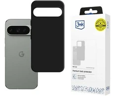 3Mk apsauginis 3mk matinis dėklas, skirtas „Google Pixel 10“ / „Google Pixel 10 Pro“ – matinis juodas