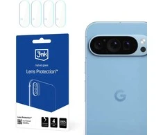3mk objektyvo apsauga – kameros objektyvo stiklas, skirtas „Google Pixel 9 Pro“ (4 komplektai)