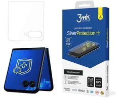 Antibakterinė apsauginė plėvelė 3mk SilverProtection+ Motorola Razr 50 (priekyje)