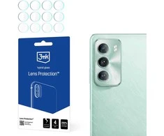 Hibridinis stiklas fotoaparatui / objektyvas OPPO RENO 12 3mk lankstus stiklo objektyvas