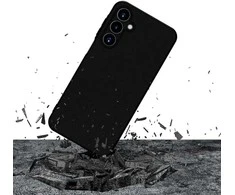 Dėklas 3MK Silikoninis dėklas skirtas Samsung Galaxy A16 juodos spalvos