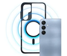 Dėklas 3mk Satin Armor MagCase, skirtas Samsung Galaxy A25 5G – skaidrus