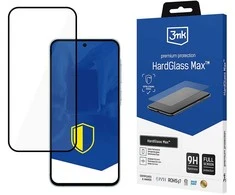 3MK HardGlass Max Samsung Galaxy A55 5G juodos spalvos, viso ekrano stiklas