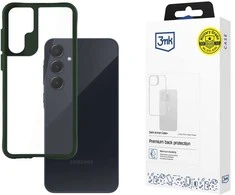 3MK Satin Armor+ Samsung Galaxy A55 5G dėklas telefonui žalios spalvos
