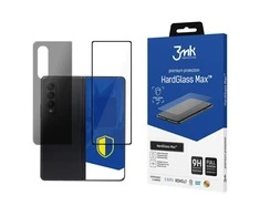 3MK HardGlass Max Samsung Galaxy Z Fold 3 5G (Front) juodos spalvos rėmeliu Fullscreen Glass