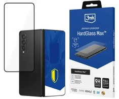 3MK HardGlass Max Samsung Galaxy Z Fold5 (priekinis) juodas viso ekrano stiklas