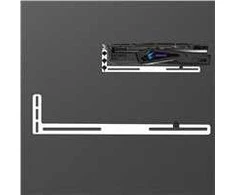 1st Cool 1stCOOL 1stCool Support GPU Aliuminis laikiklis, baltas