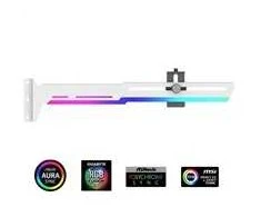 1st Cool 1stCOOL 1stCool GPU palaikymas ARGB metalinis laikiklis, baltas