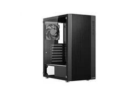 1st Cool Obudowa 1stCOOL 1stCOOL dėklas GAMER 4, vidurinis bokštas, AU, USB 3.0, USB-C, 2x120 mm, permatomas šonas, be maitinimo šaltinio, juodas
