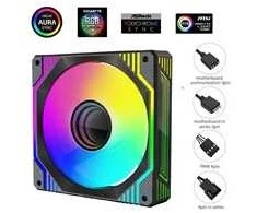 1st Cool Wentylator 1stCOOL AURA EVO veidrodėlis ARGB PWM 120mm (F12-AURA-EVO-B1)