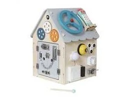 2Kids Toys 2Kids Žaislai Veiklos lenta Namelis pilkas