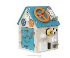 2Kids Toys 2Kids Žaislai Veiklos lenta Namelis turkio spalvos