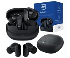 Ausinės 3mk FitPods BT 6.0 juoda