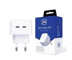 3MK Hyper Charger 35W 2xUSB-C laidinis įkroviklis QC