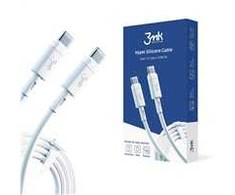 USB kabelis 3mk Hyper Silicone Cable Type-C 60W 3A 1m