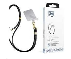 3MK EasyClip Juodas (auksinis) virvelė telefonu