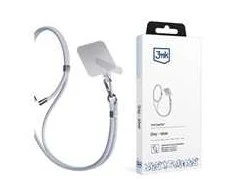 Išmanusis telefonas Lanyard 3mk EasyClip - dėklas telefonui pilkos spalvos