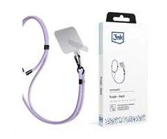 Išmanusis telefonas Lanyard 3mk EasyClip - violetinės spalvos