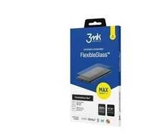 3MK FlexibleGlass Max Samsung Galaxy A35 5G juodos spalvos, hibridinis stiklas su sustiprintais kraštais