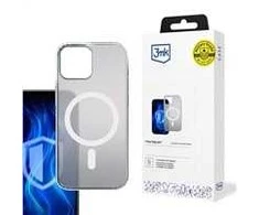 Dėklas Apple iPhone 13 - 3mk Frosty MagCase Baltas