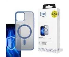 3mk Frosty MagCase Mėlyna dėklas Apple iPhone 14 - skaidrus