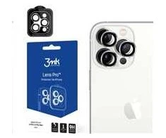 Apsauginis stikliukas kamerai 3mk Lens Pro Apple iPhone 15 Pro sidabrinis