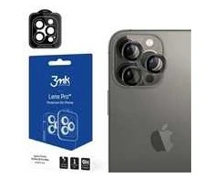 Apsauginis stikliukas kamerai 3mk Lens Pro Apple iPhone 15 Pro juodas