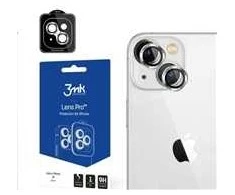 Apsauginis stiklas telefono kamerai Apple iPhone 15 3MK Lens Protection Pro rožinės spalvos