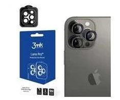 Apsauginis stikliukas kamerai 3mk Lens Pro Apple iPhone 15 Pro Max juodas